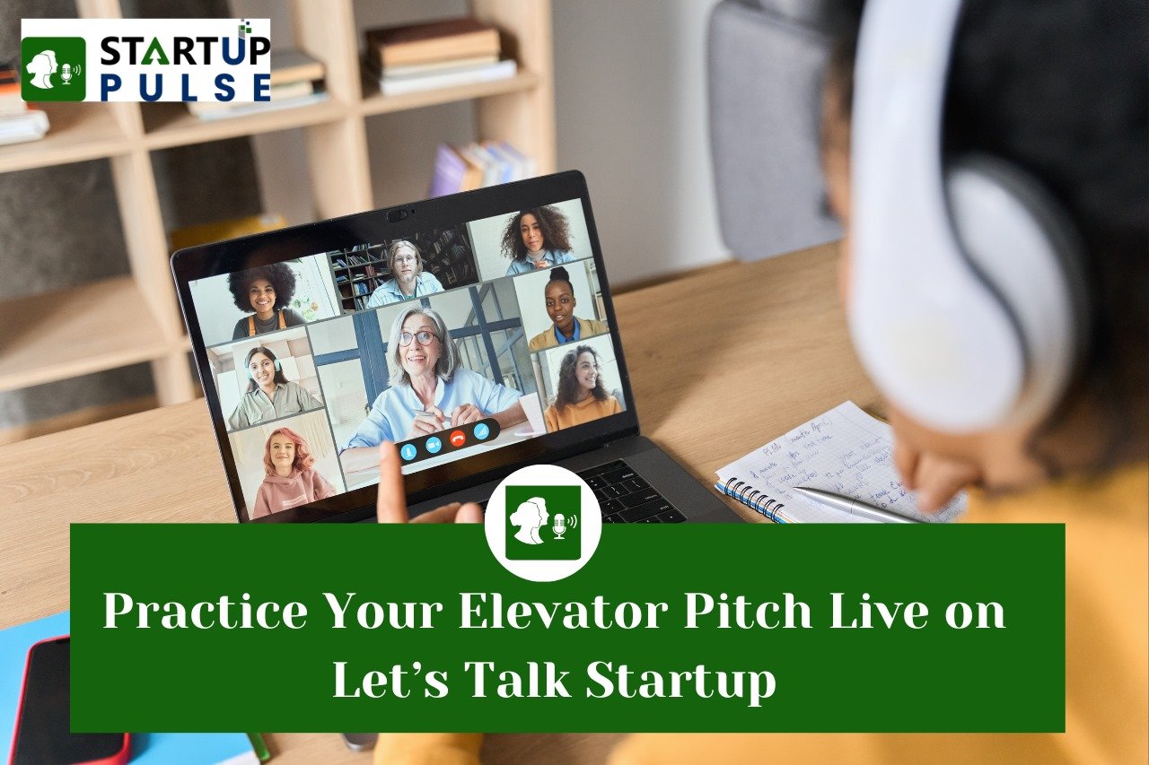 Practice Your Elevator Pitch Live on Startup Pulse